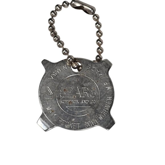 Pocket Screwdriver Keychain Lot Sears Roebuck Air Force USA Advertising Promo - Picture 2 of 7